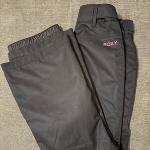 LIKE NEW Roxy Backyard Snowpants Youth Girls Large Black